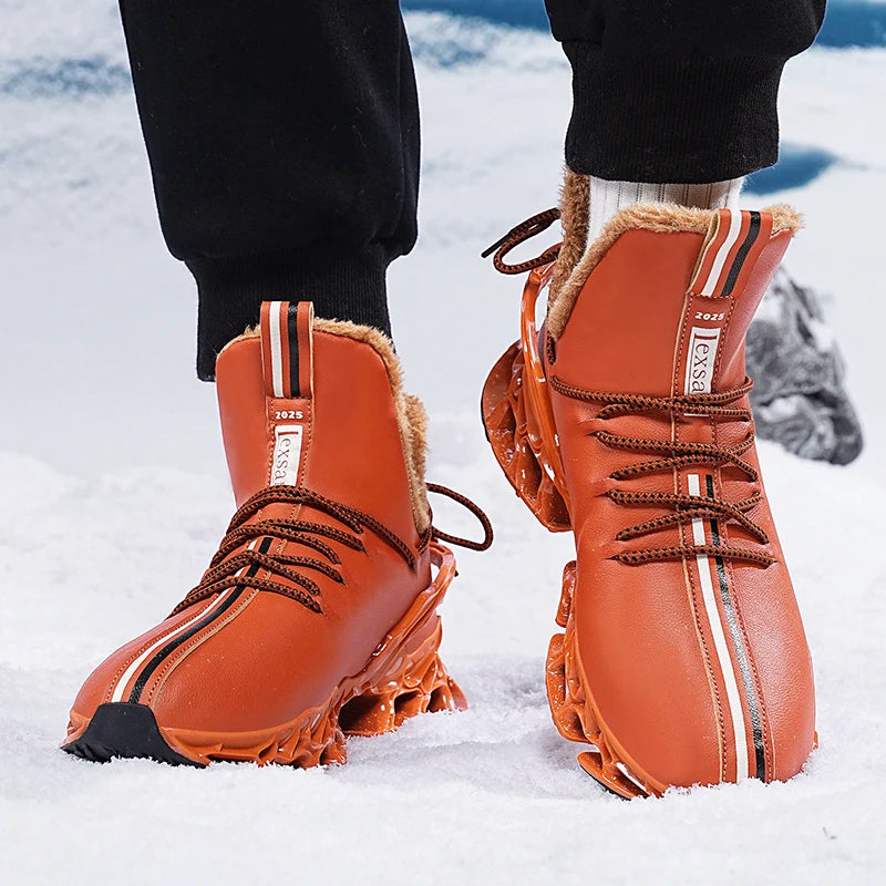 Heren Hoge Sneakers Sportief 4