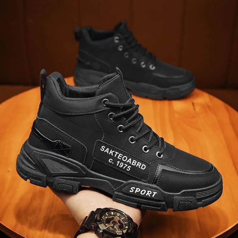 Heren Hoge Sneakers Sportief Met Robuust Profiel 4