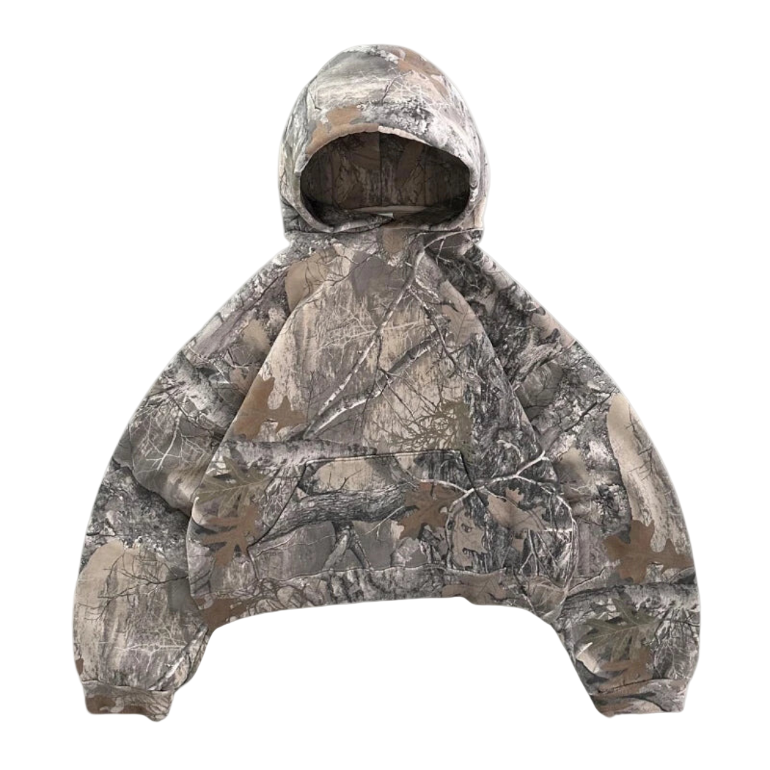 Heren Hoodie Camouflage Stijlvol 0
