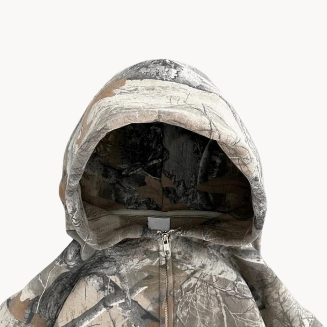 Heren Hoodie Camouflage Stijlvol 3