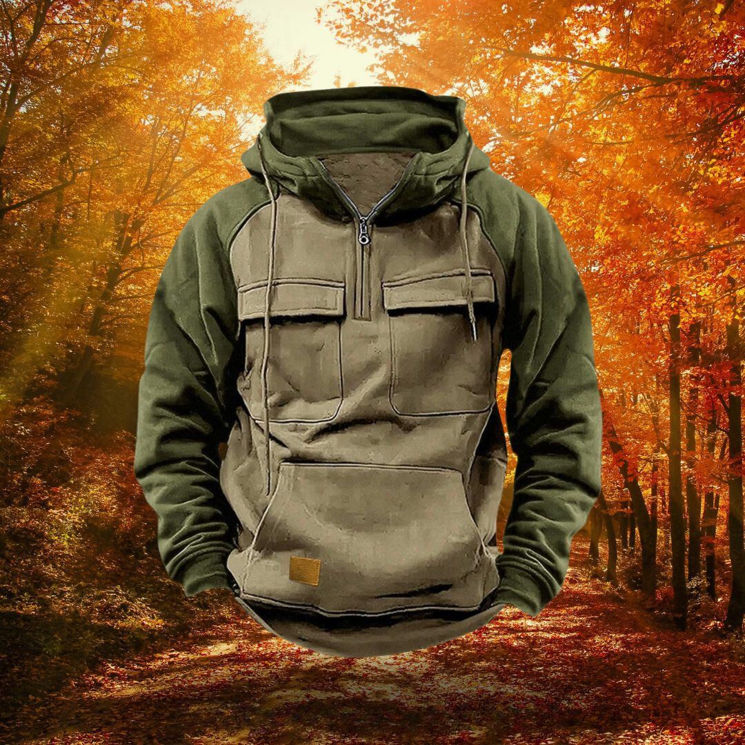 Heren Hoodie Casual Avontuurlijk 4