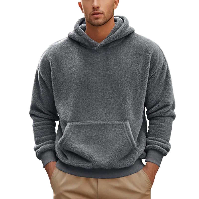 Heren Hoodie Casual Met Capuchon En Kangoeroezak 0