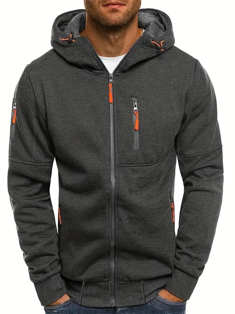 Heren Hoodie Casual Stijl Ademend Katoen Moderne Pasvorm 10