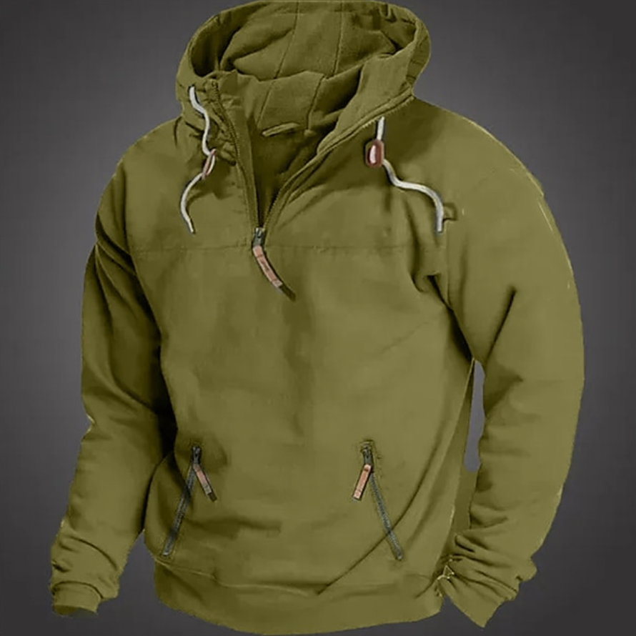 Heren Hoodie Casual met Lange Mouwen 2