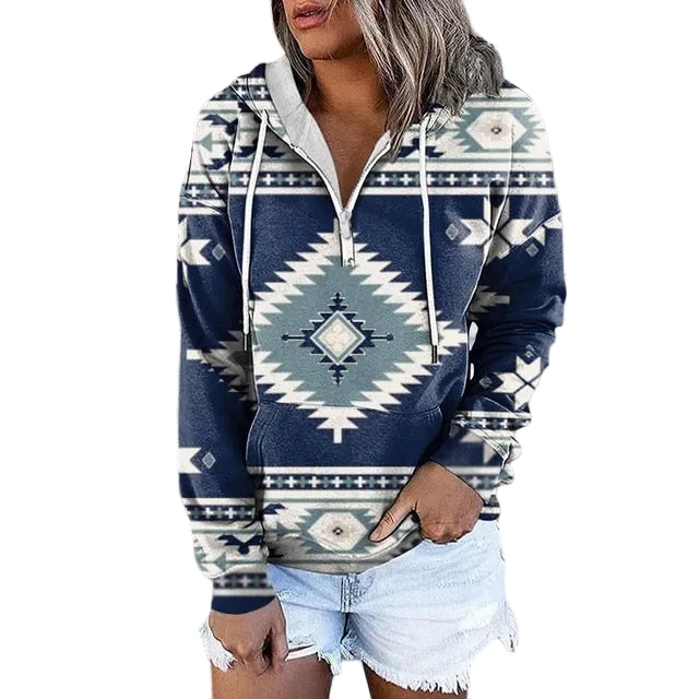 Heren Hoodie Etnische Stijl 0