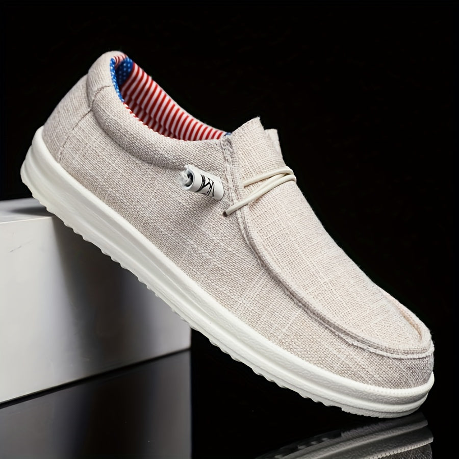 Heren Instapschoenen met Elastisch Detail voor Casual Gebruik 5