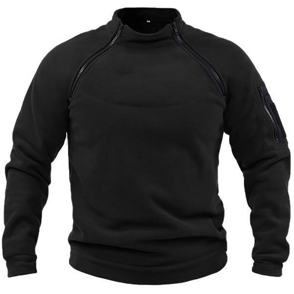 Heren Jachtvest Tactisch Fleece Duurzaam Polyester 0