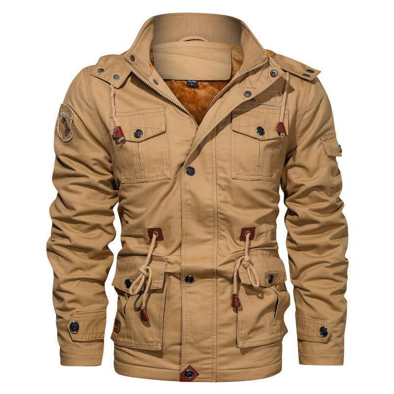 Heren Jack Halflang met Capuchon en Fleecevoering 4