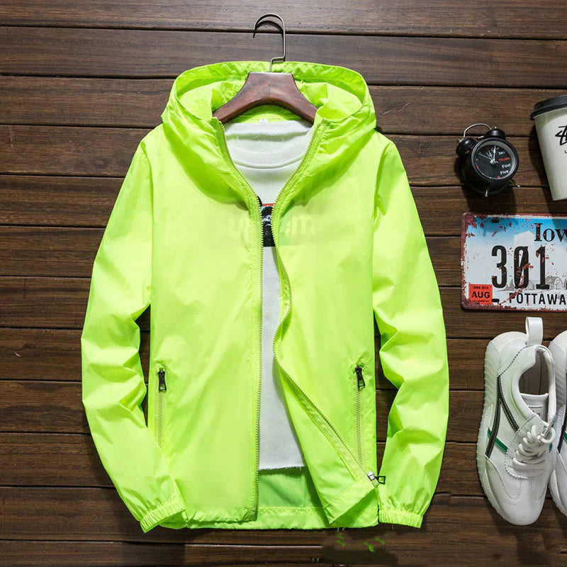 Heren Jack Windbestendig Met Verstelbare Kap Voor Comfortabele Bescherming 6