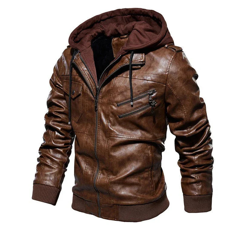 Heren Jack Zomer Met Capuchon En Rits Casual 4