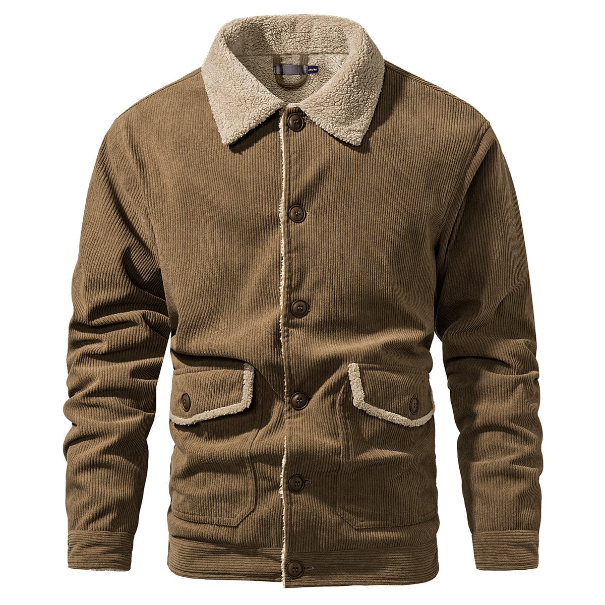 Heren Jas Winter Weerbestendig Polyester met Fleece Voering 0