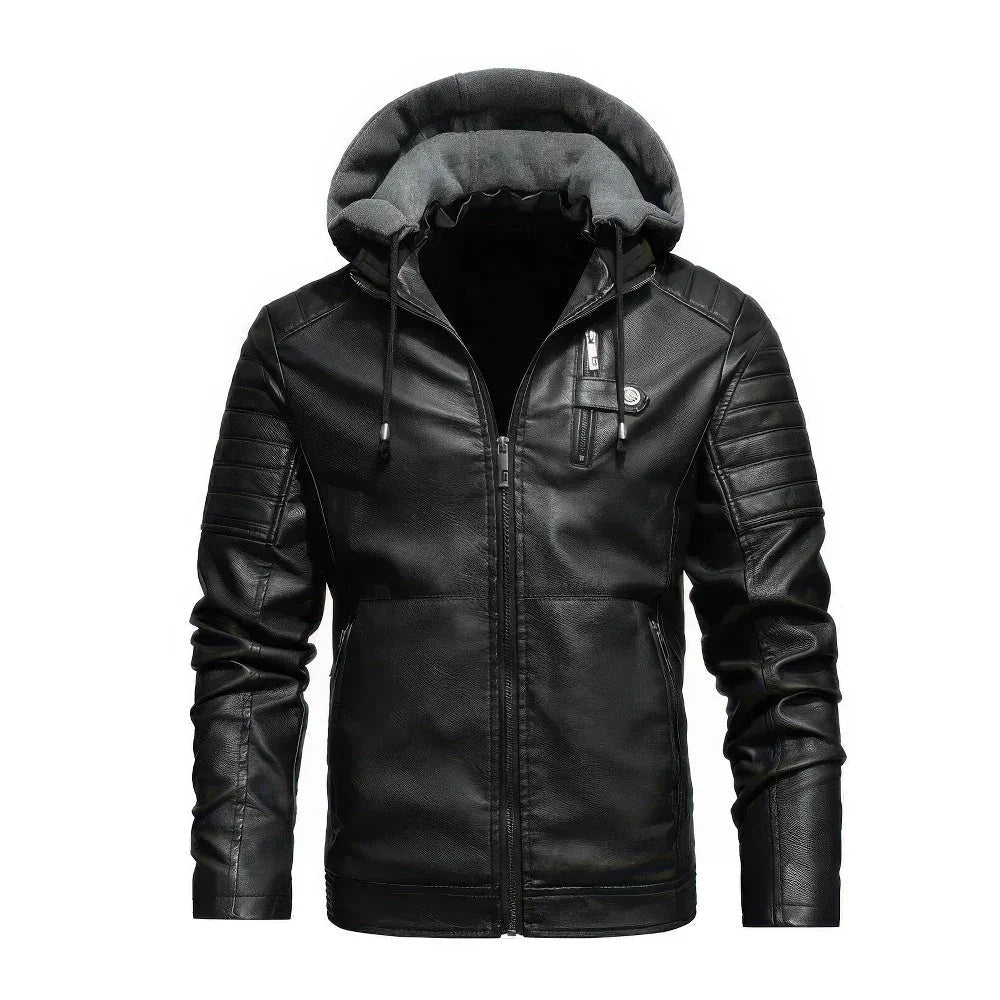 Heren Jas Winter met Capuchon Casual Stijl 3