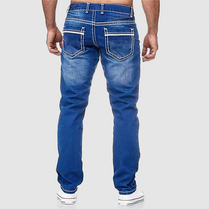 Heren Jeans Klassiek Snit 4