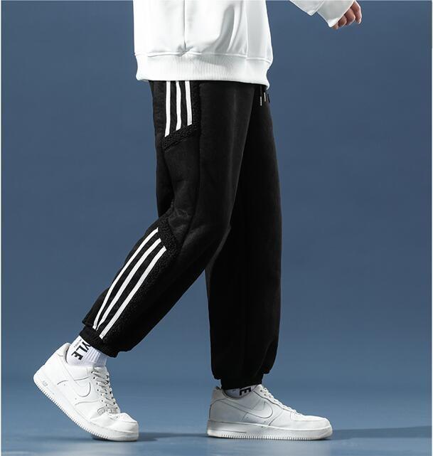 Heren Joggers Met Zijstreep Comfortabele Katoen 5