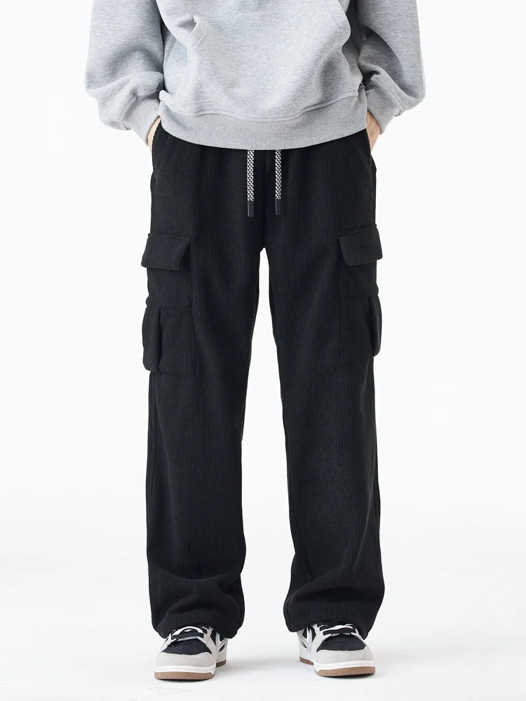 Heren Joggingbroek Corduroy Fleece Gevoerd 6