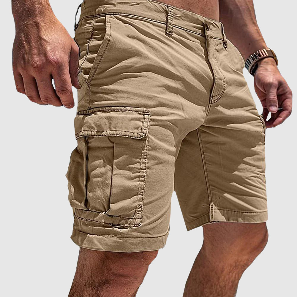 Heren Korte Broek Cargo Met Praktische Zakken 3
