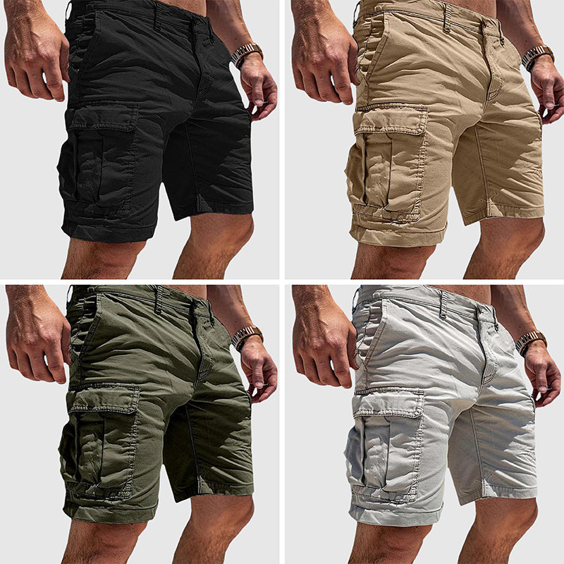 Heren Korte Broek Cargo Met Praktische Zakken 5