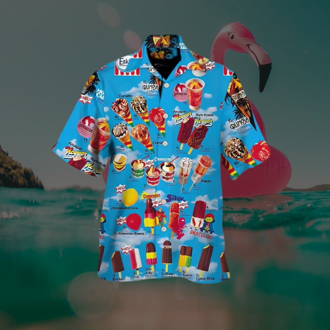 Heren Korte Mouwen Ijsshirt 2