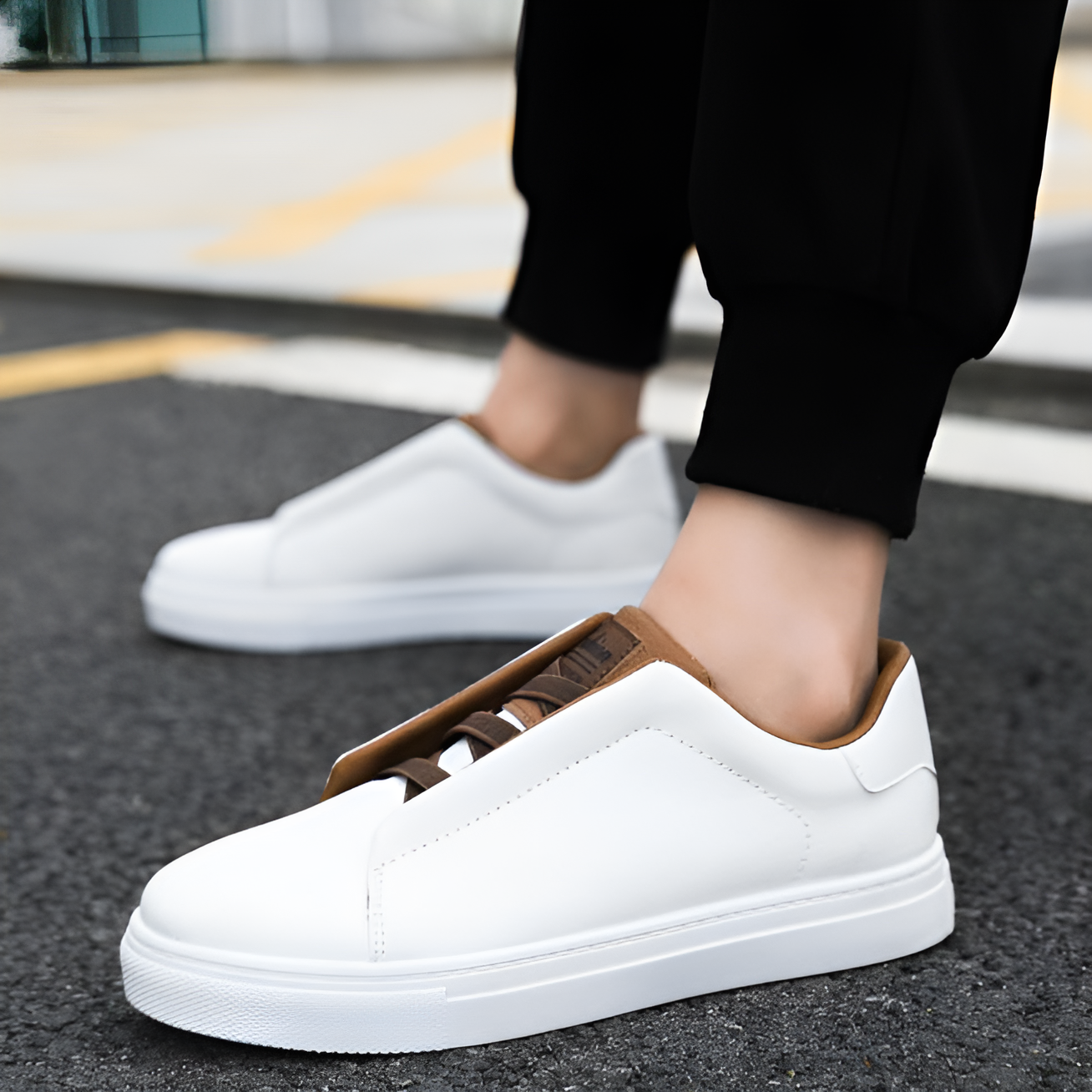Heren Leren Schoenen Klassiek Stijlvol 0