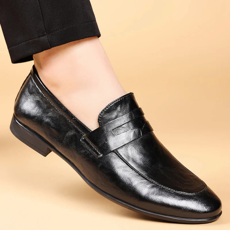 Heren Loafers Handgemaakt Stijlvol 4