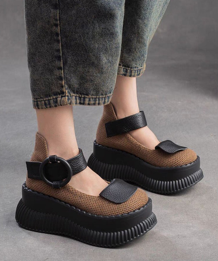Heren Loafers Met Platform En Gesp 2