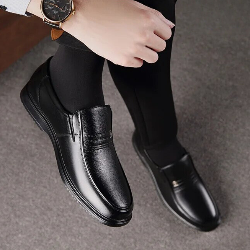 Heren Loafers van Echt Koeienleer met Comfortabele Pasvorm 5