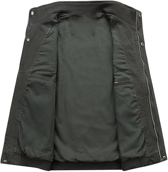 Heren Multi-Pocket Vest Vintage Stijl 1