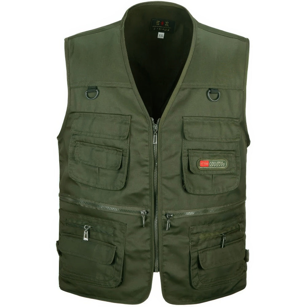 Heren Outdoor Vest Met Veel Zakken 0