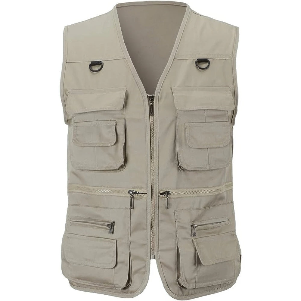 Heren Outdoor Vest Met Veel Zakken 2