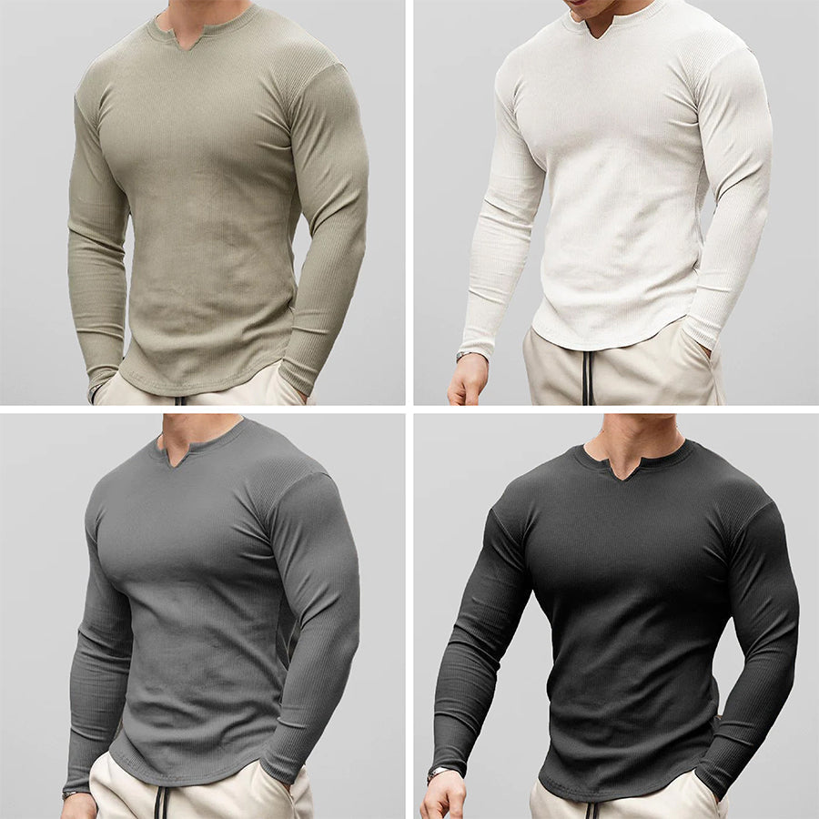 Heren Overhemd Athletic Fit Casual 4