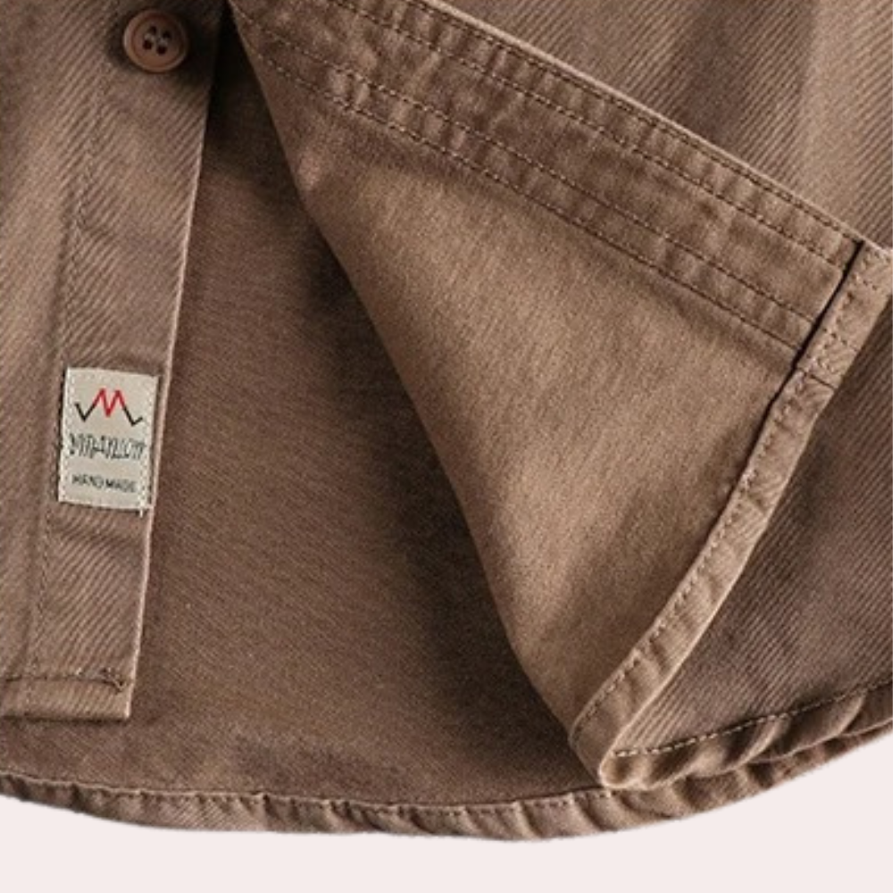 Heren Overhemd Casual met Lange Mouwen Stijlvol en Comfortabel 3