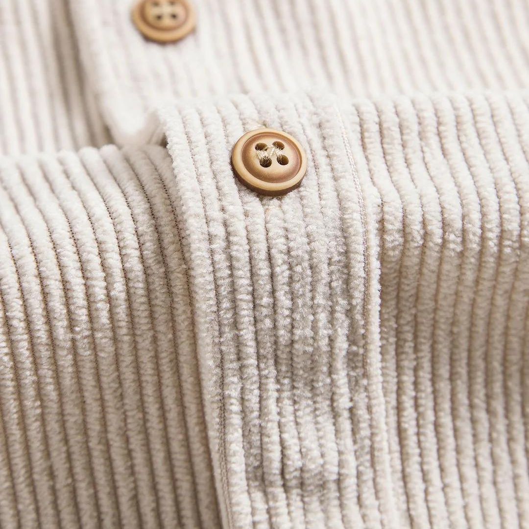 Heren Overhemd Corduroy Stijlvol en Comfortabel 4