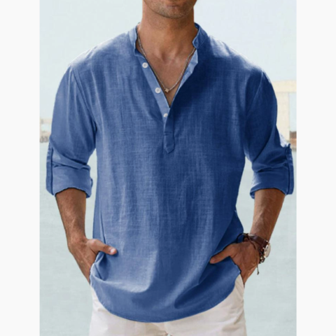 Heren Overhemd Lange Mouwen Casual Stijl voor Elke Gelegenheid 9
