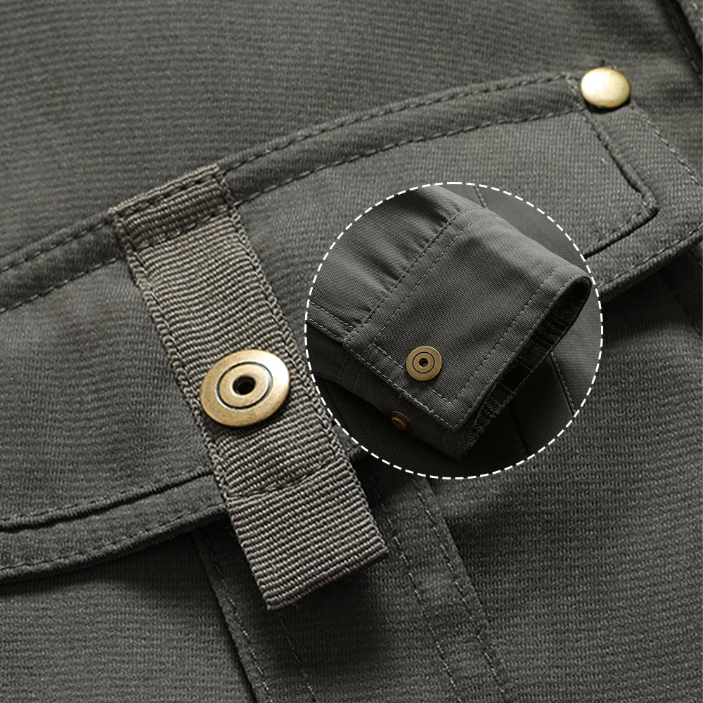 Heren Overshirt Casual Flanel 100% Polyester 4