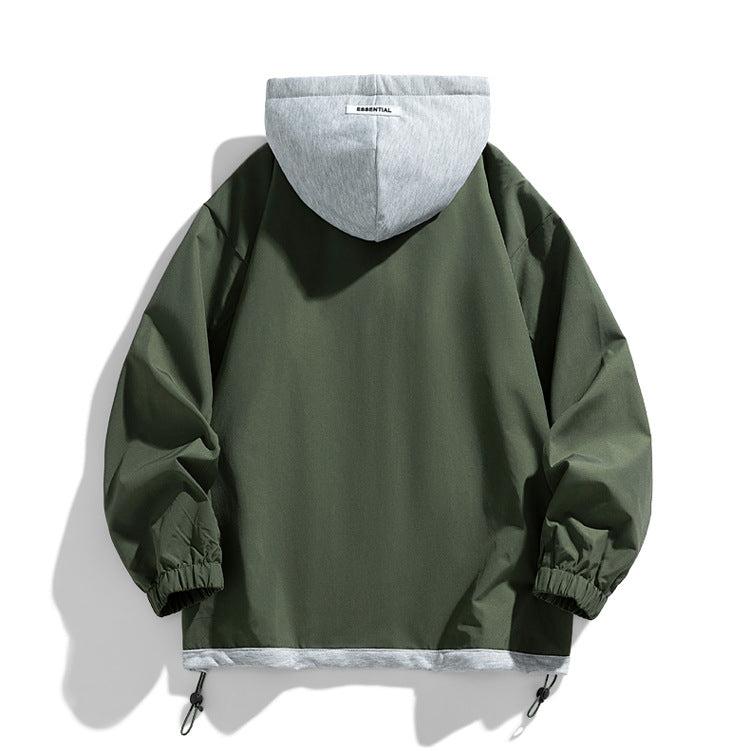 Heren Oversized Jack met Capuchon en Gelaagd Ontwerp 3