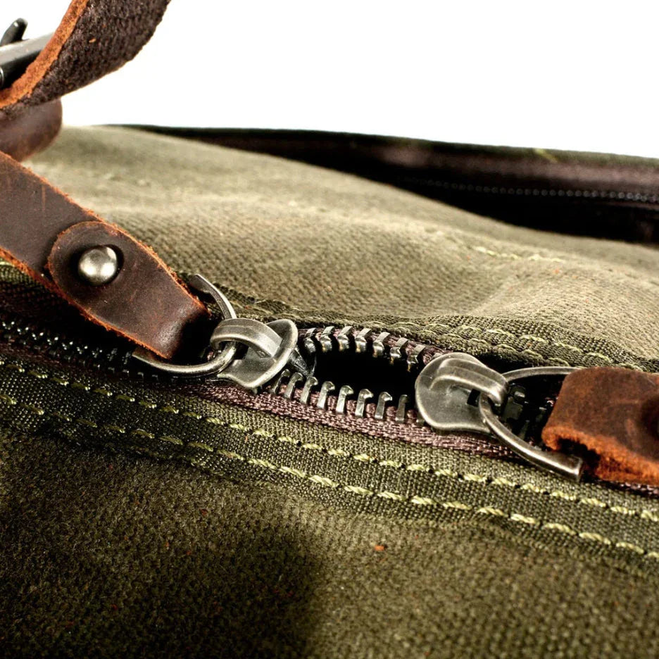 Heren Plunjezak Canvas Militair Stijl 5