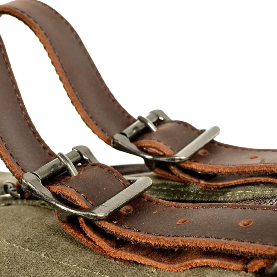 Heren Plunjezak Canvas Militair Stijl 6