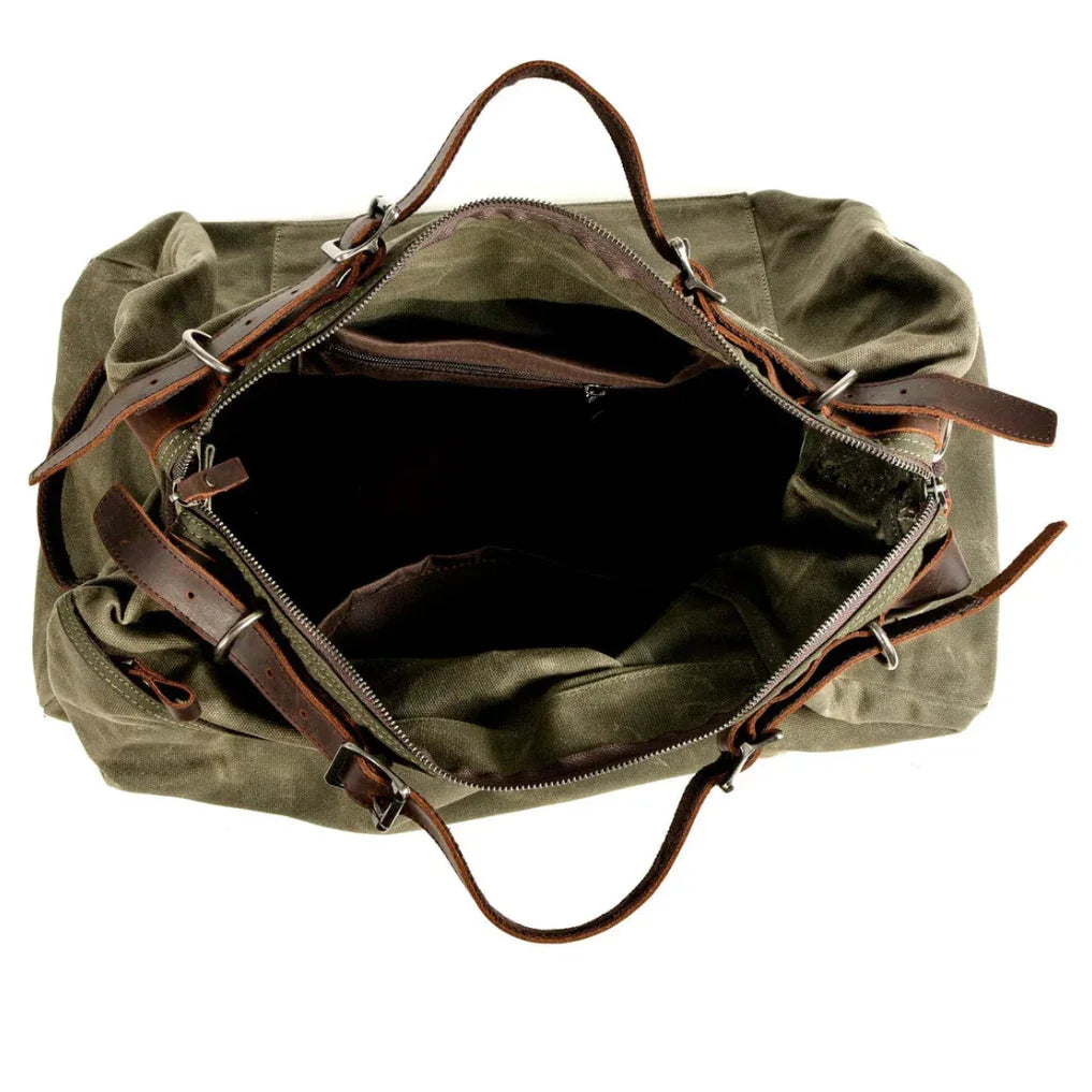 Heren Plunjezak Canvas Militair Stijl 7