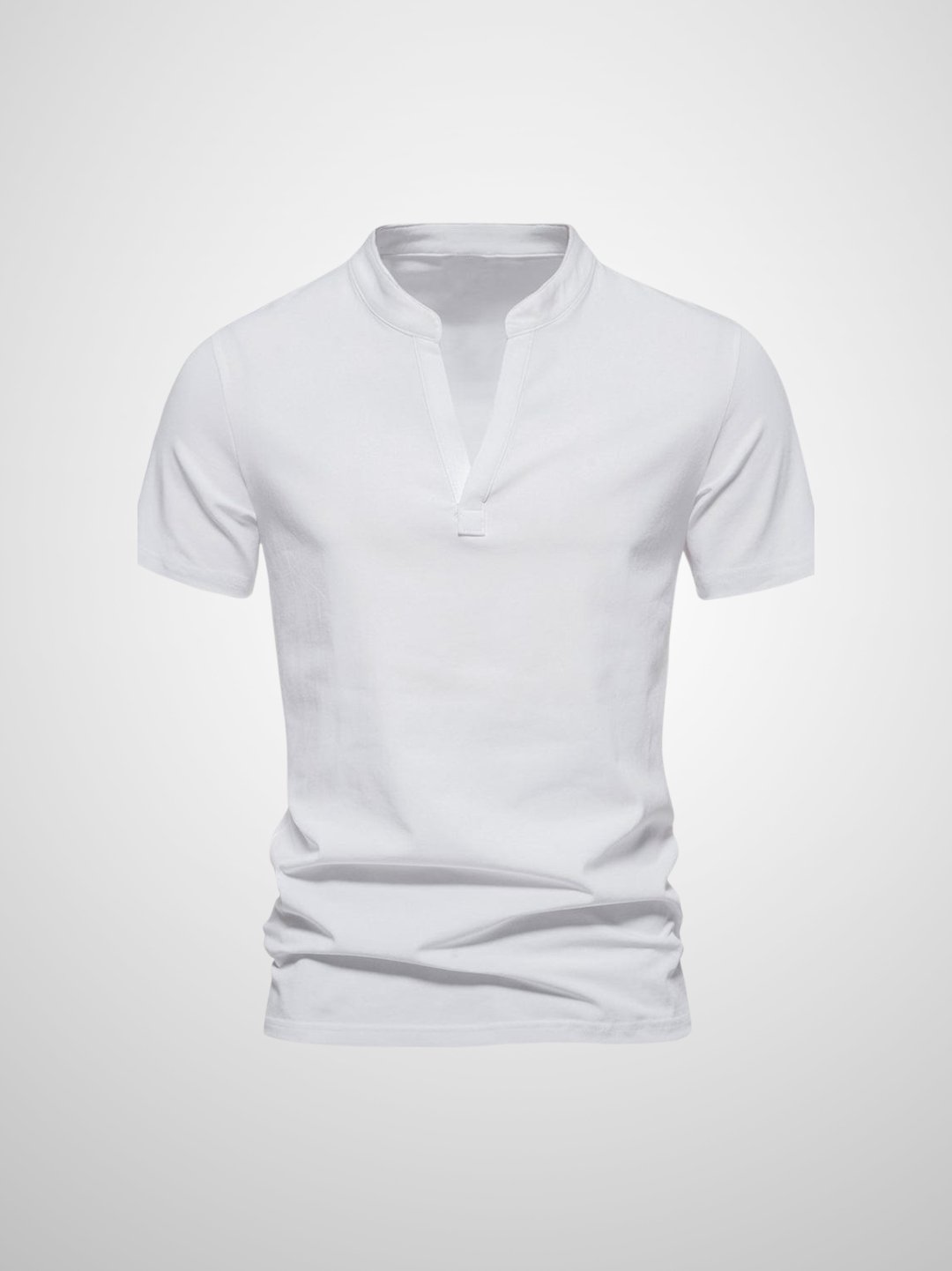 Heren Polo Poloshirt V-Hals Katoen Casual Met Korte Mouwen 7