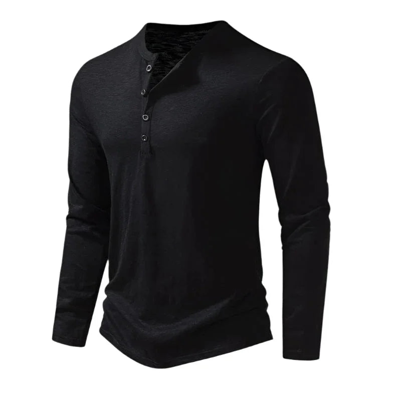 Heren Polo Shirt Casual Stijl Met Lange Mouwen 9