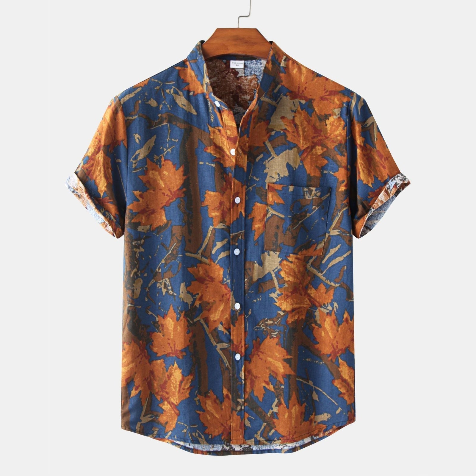 Heren Polo met Levendig Print Casual Katoen 5