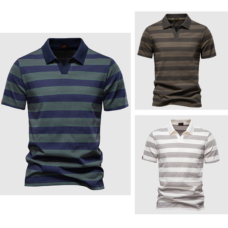 Heren Poloshirt Casual Chic 3