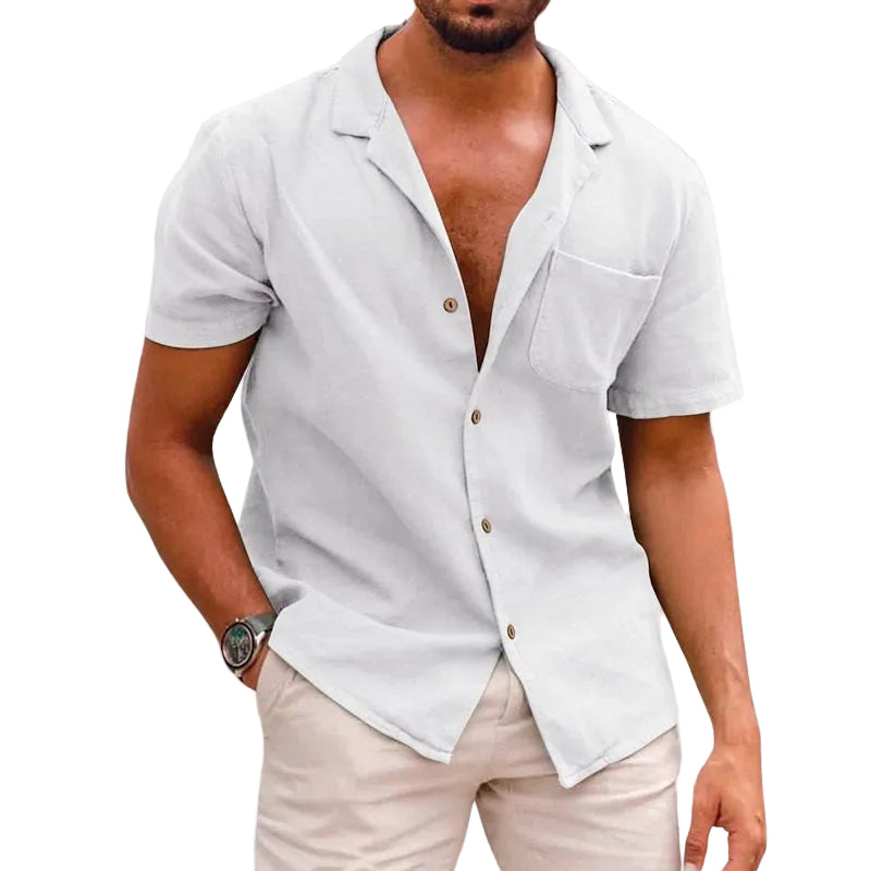 Heren Poloshirt Met Omgeslagen Kraag 0