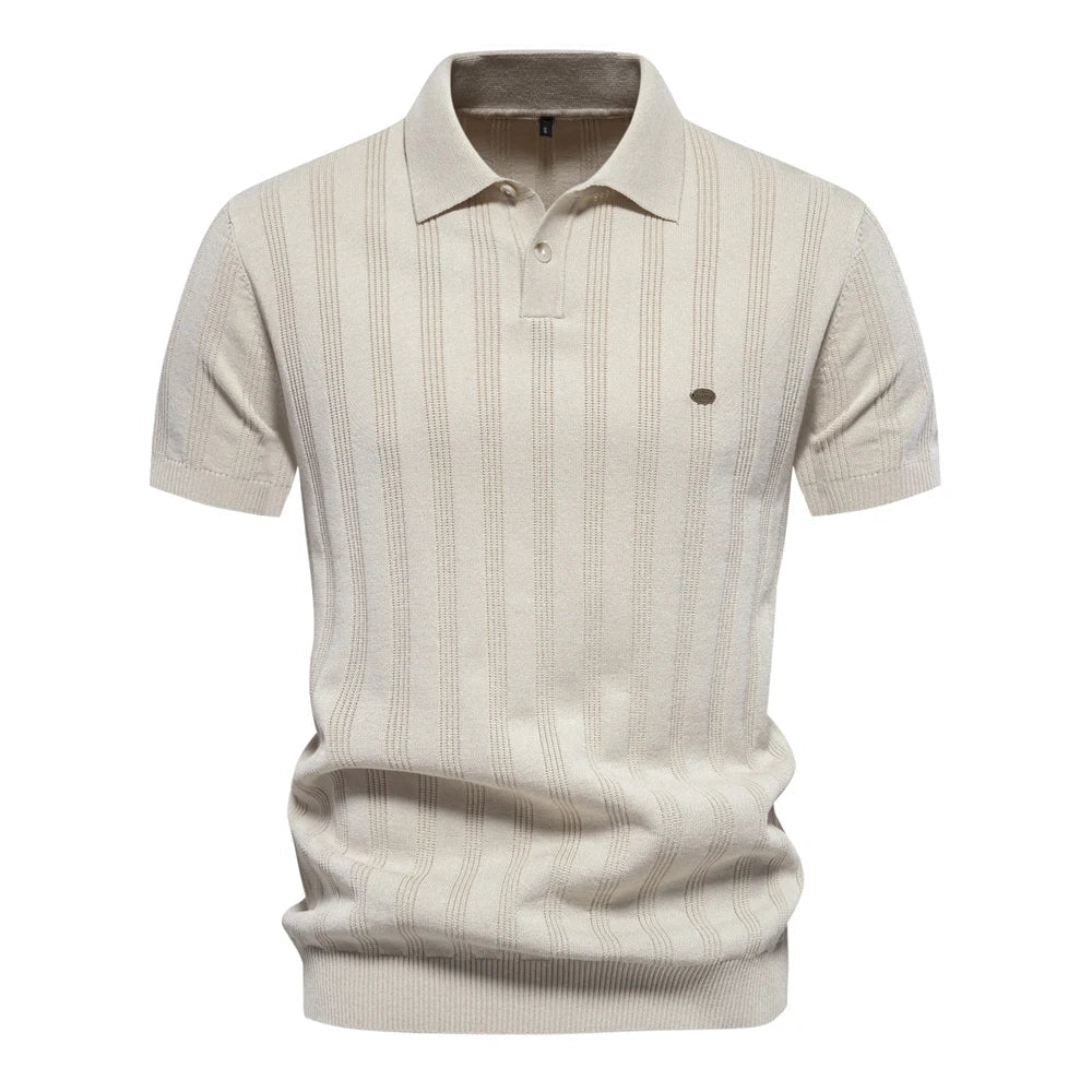 Heren Poloshirt Stijlvol Casual met Ademend Design 0