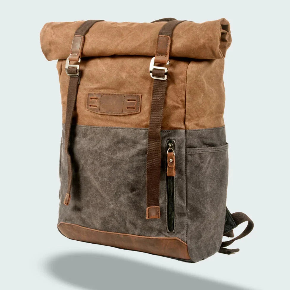 Heren Rolltop Rugzak Stijlvol en Functioneel 2