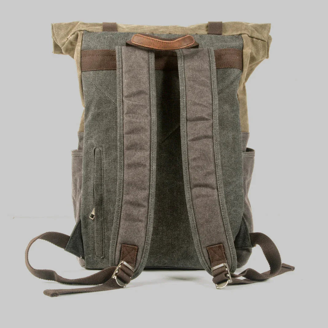 Heren Rolltop Rugzak Stijlvol en Functioneel 4
