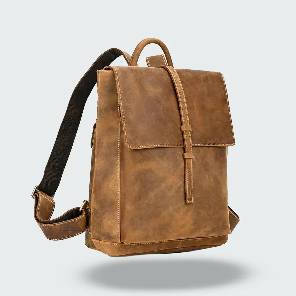 Heren Rugzak met Klep Vintage Stijl 4