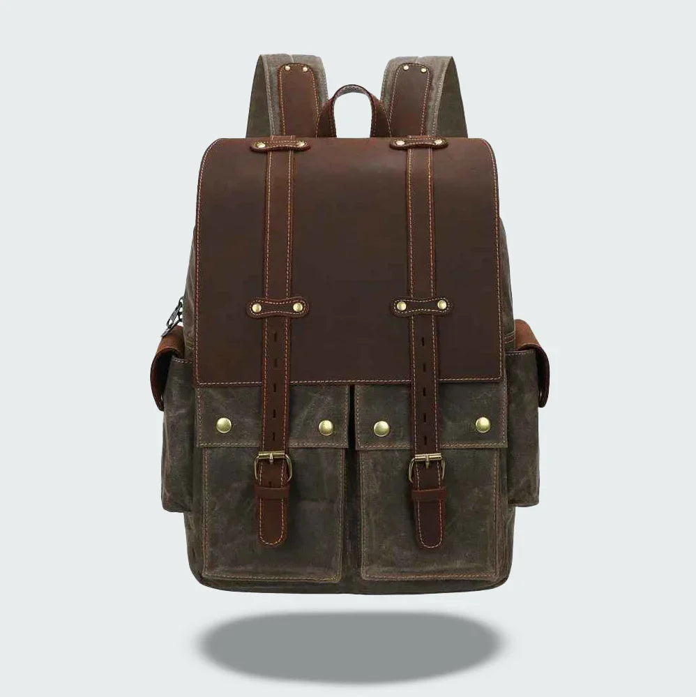 Heren Rugzak voor Camera Vintage Stijl 1
