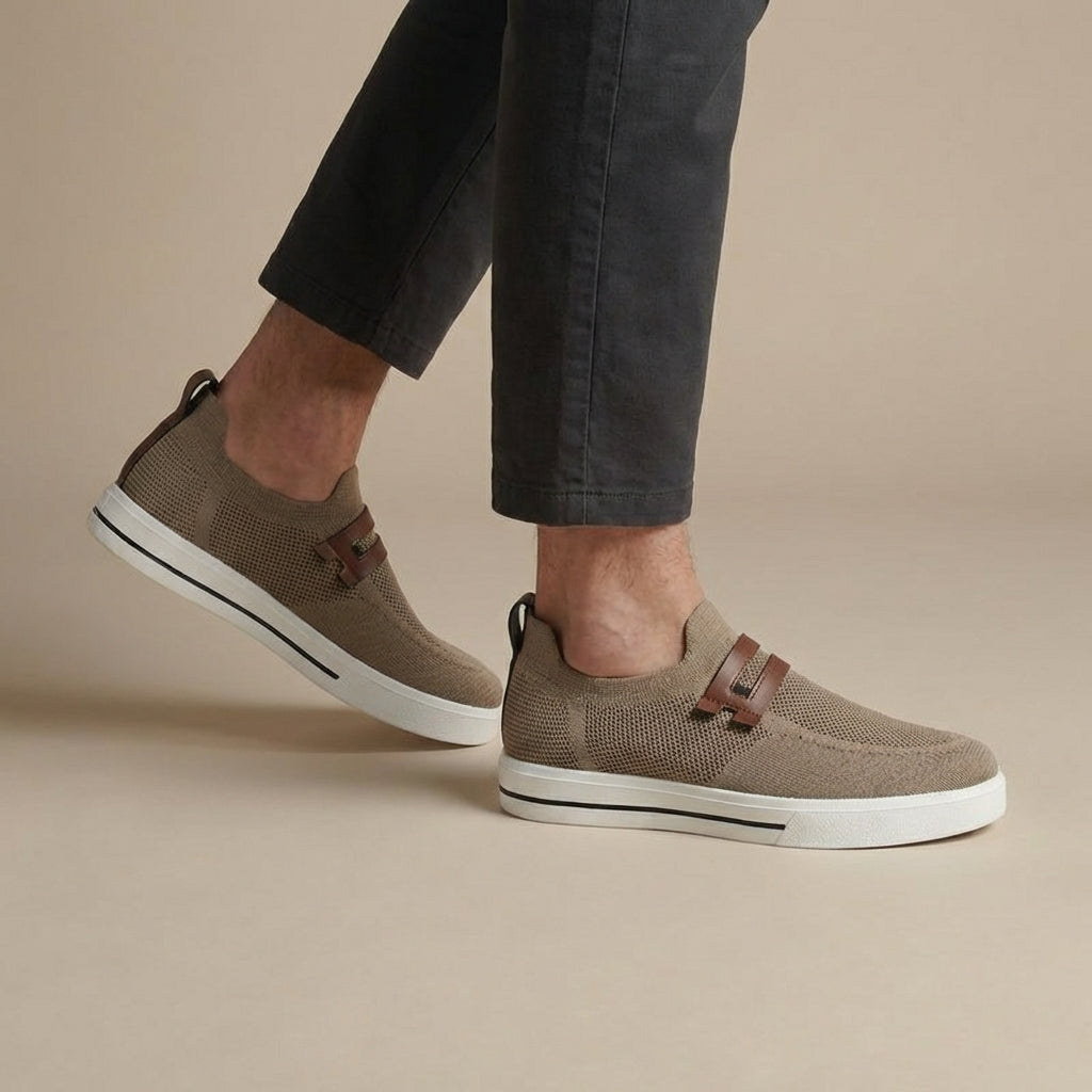 Heren Schoenen Casual Slip-On Met Ademend Ontwerp 1