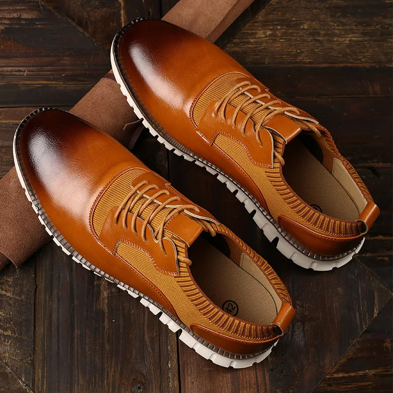 Heren Schoenen Oxford Casual Stijl 2